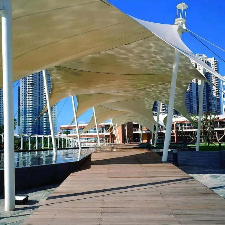 黄龙县膜结构景观棚