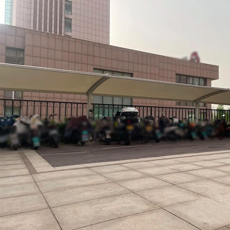 黄龙县膜结构电动车棚