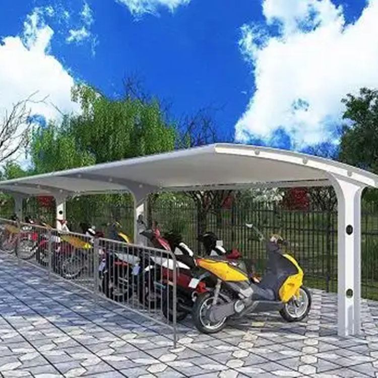 黄龙县膜结构电动车棚